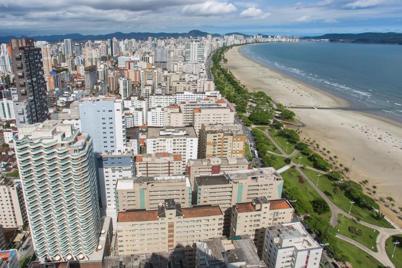 Estanconfor Santos Com Vista Mar 6 Ac Garagem Alto 17º Andar Santos (Sao Paulo) Exterior foto